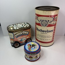 3 Vintage Advertising Tins