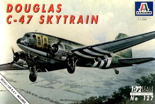 Italeri douglas c 47 - 1/72, c-47