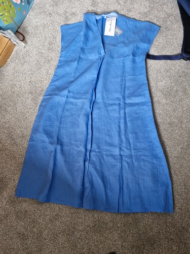 Peter hahn linen dress size - peter,