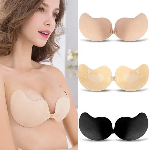 Strapless silicone push bra - strapless,
