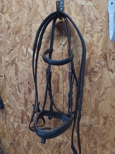 Kieffer leather flash bridle - leather,