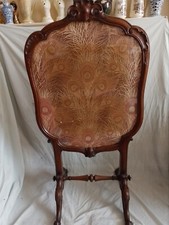 Large Victorian carved walnut