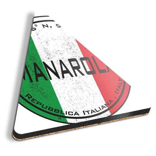 Triangle mdf coaster manarola - triangle,