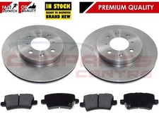 FOR HONDA CIVIC 2.0 TYPE R GT FN2 2006-2011 REAR BRAKE 260mm SOLID DISCS & PAD