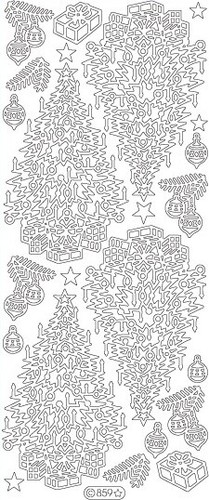 Christmas tree design self - design,