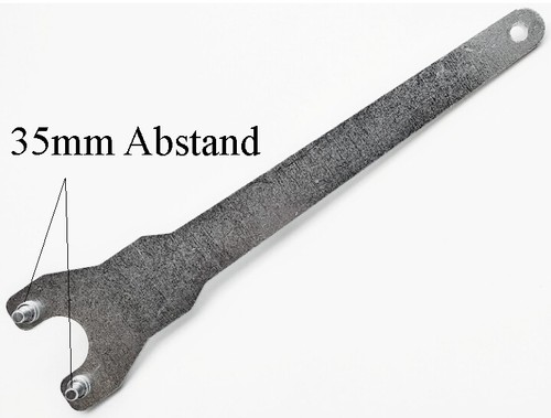 Large angle grinder spanner - grinder,