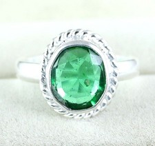Natural 7.10 Ct Oval Green