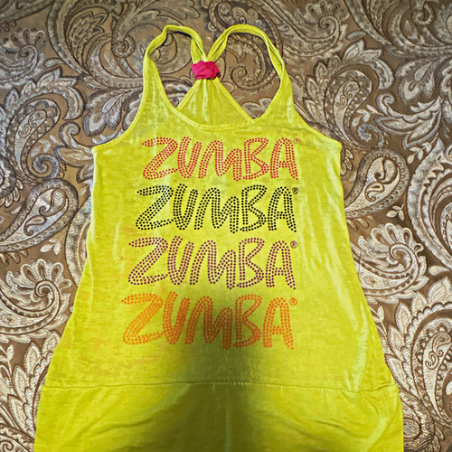Zumba women yellow - zumba, women’s
