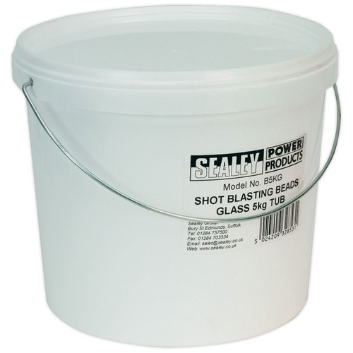 Sealey shot blasting beads - sealey,