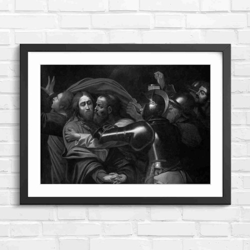 Judas betraying jesus painting - betraying,