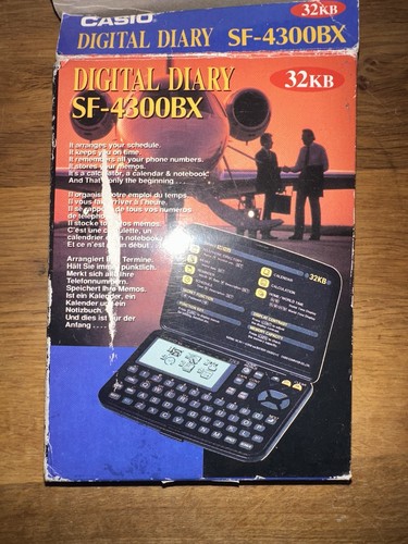 Vintage casio digital diary - casio,