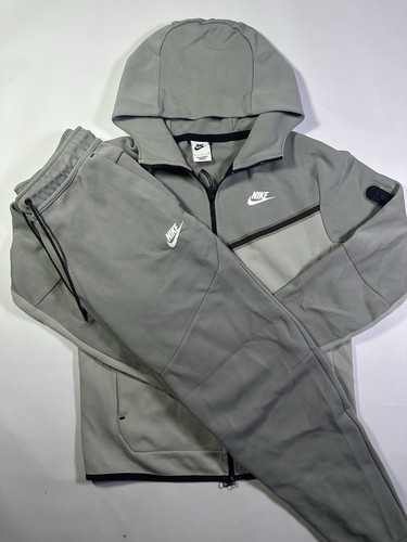 Nike men grey tech - nike, fleece