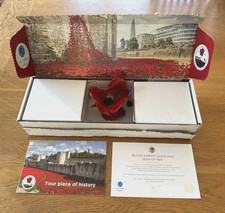 2014 Paul Cummins Tower of London Ceramic Poppy. Opened but never displayed