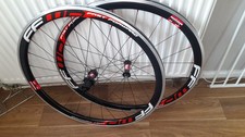 FFWD F4R Carbon Clincher Wheelset DT Swiss 240 SiNC Hubs 11/12 Shimano Rim Brake