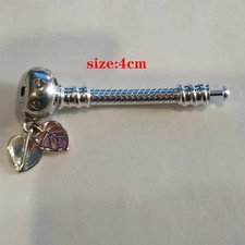 925 Silver Barrel Charm Bracelet Extender