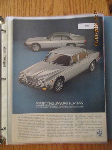 Jaguar 189 advertisement 1979 - advertisement,