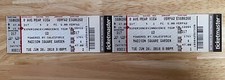 U2 - 6/26/2018 TWO Concert Unused Tickets (MSG) - Innocence + Experience Tour