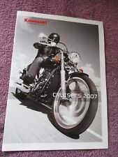 KAWASAKI CRUISERS 2007 RANGE BROCHURE.