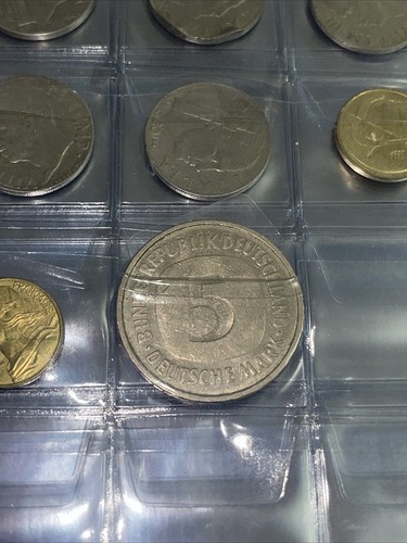 Old german coin - old,