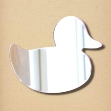 Rubber duck mirror - rubber,