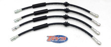 4 FRONT BRAKE HOSE KIT FOR