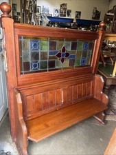 Vintage Solid Pine Monk’s