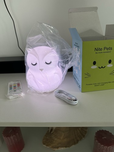 Owl night light - night, kids