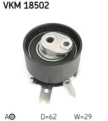 Timing belt tensioner - , pulley