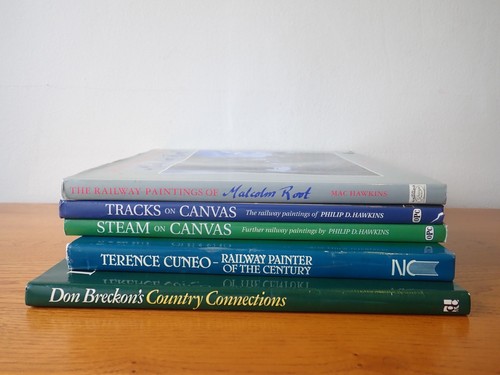 Railway locomotive art books
