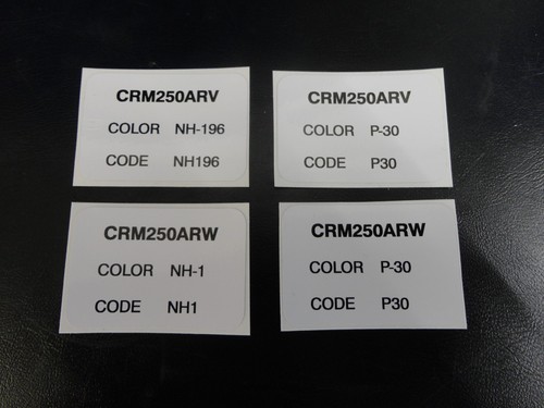 Honda crm250 colour - honda,