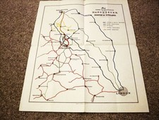 Railway history map plan