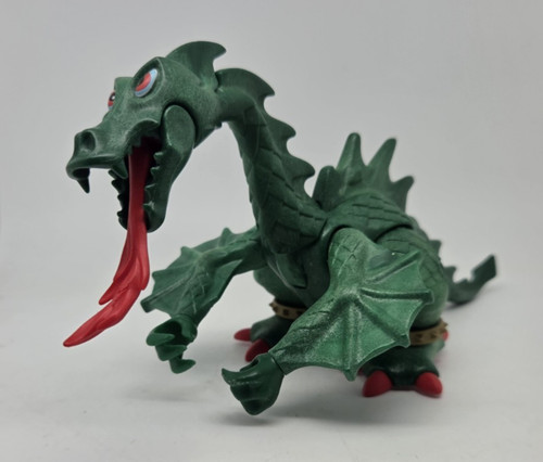 1995 playmobil green - green, dragon