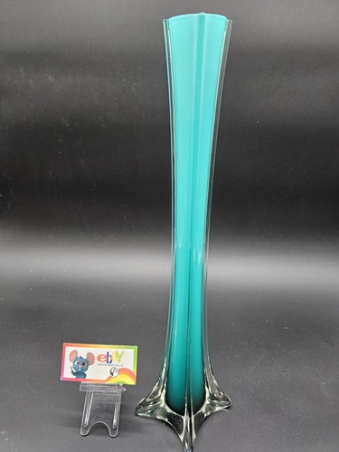 Vintage exrra tall glass vase - exrra,