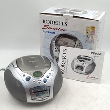 Roberts CD9959 Swallow CD FM/MW/LW Radio Player Portable Stereo Radio CD Player