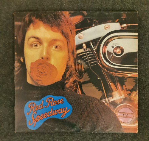 Wings mccartney red rose - -,