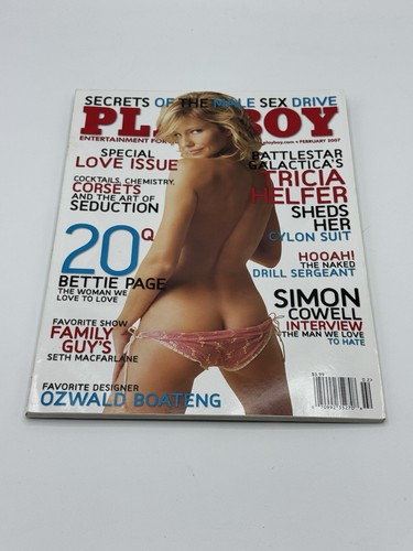 Play boy magazine february - boy,
