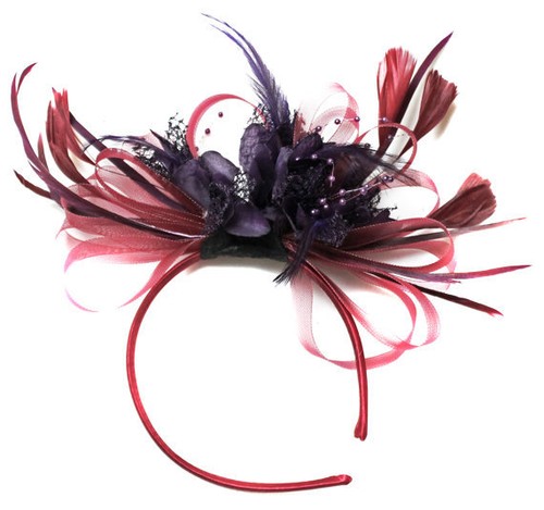 Burgundy and dark - burgundy, purple