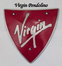 Virgin Trains Pendolino nameplate