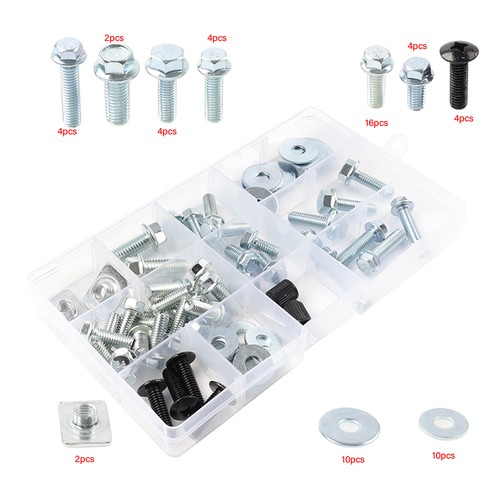 60pc body bolt kit - 60pc,