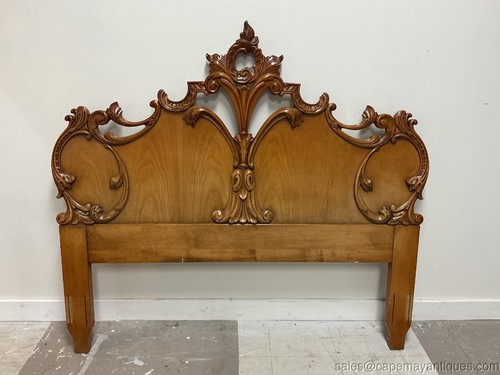 French carved wood queen - wood,