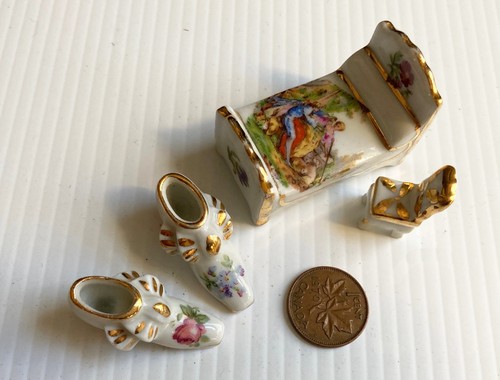 Miniature limoges bone - miniature,