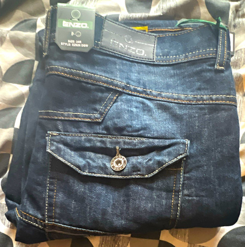 Enzo straight blue denim - straight, jeans