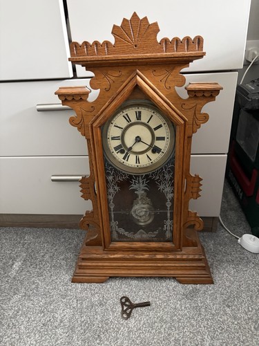 813963 table clock ansonia - 813963., clock,