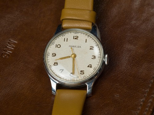 Vintage soviet pobeda ussr - soviet,