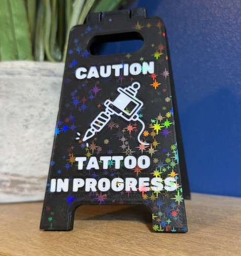 Funny caution tattoo - tattoo, in