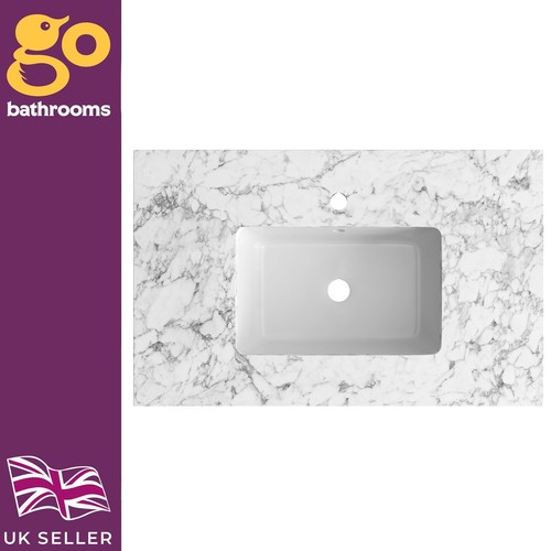 Inset ceramic vanity - inset, basin