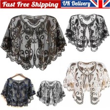 Vintage Women 1920s Shawl