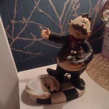 Waiter Carrying Wine Ornament