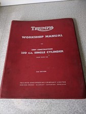 VINTAGE  TRIUMPH MOTORCYLCE