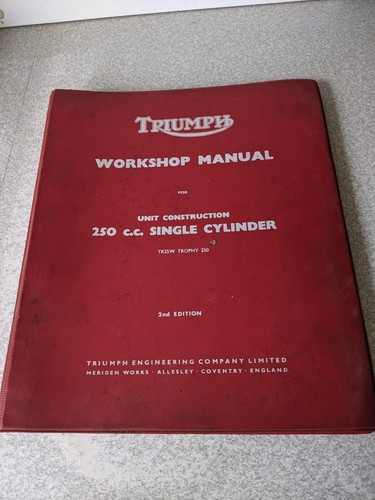 Vintage triumph motorcylce - triumph,